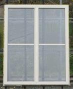 aluminium raam , chassis 115 x 145  creme ral  9001, Doe-het-zelf en Bouw, 75 tot 150 cm, Gebruikt, Raamkozijn, Aluminium