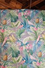 Exclusieve Boheemse stof met papegaaien jungle. - Textiel -