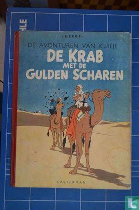 Kuifje - De krab met de gulden scharen - 1947, Boeken, Stripverhalen, Gelezen, Eén stripboek, Verzenden