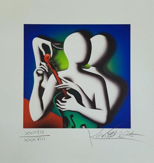 Mark Kostabi (1960) - Harmony in motion, Antiek en Kunst, Antiek | Overige Antiek