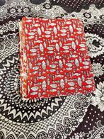 Katoen Fish Hand block blokstof - Meubelstof - 500 cm - 110