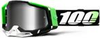 100% 2022 Racecraft 2 Kalkuta Crossbril (Lens: Spiegel Zilve, Motoren, Nieuw