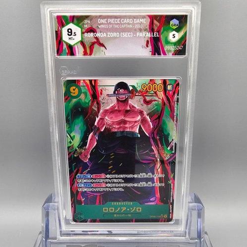 Roronoa Zoro [Alternate Art] OP06-118 SEC Graded card -, Hobby en Vrije tijd, Verzamelkaartspellen | Overige