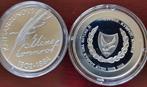 Chypre, Finlande. 5 Euro / 10 Euro 2002/2008 Elias Lönnrot, Postzegels en Munten, Munten | Europa | Euromunten