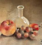 Hollandse School (XX) - Stilleven met kan appels en druiven, Antiek en Kunst