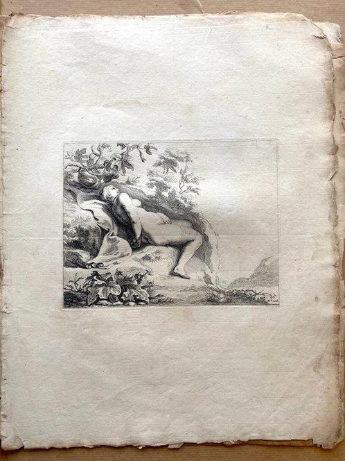 Abraham Bloemaert (1564-1651), after - De Slapende Nimf, Antiek en Kunst, Antiek | Overige Antiek