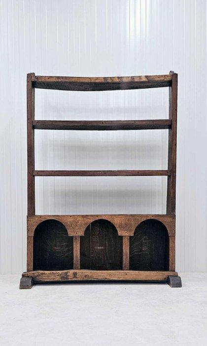 Vitrinekast - Hout - Authentiek met de hand vervaardigd, Antiek en Kunst, Antiek | Overige Antiek