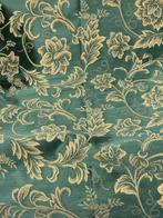 Imperial Bloom op Victoriaans Groen - Meubelstof - 2.7 m -, Antiek en Kunst