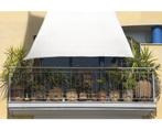 2dekans | Zonnezeil voor Balkon FLORACORD – Crème – 270x140, Huis en Inrichting, Ophalen of Verzenden, Nieuw