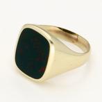 Ring - 14 karaat Geel goud - Heliotroop, Handtassen en Accessoires, Ringen, Nieuw