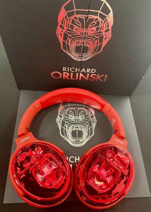 Richard Orlinski (1966) - sculptuur, Headphones Kong (red, Antiek en Kunst, Antiek | Overige Antiek