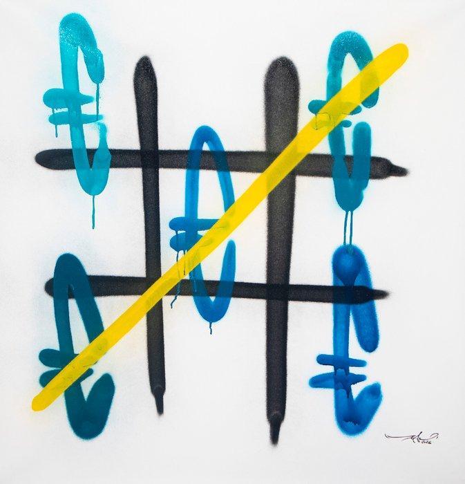 RAM - Only Money Plays the Game - Original Street Style, Antiek en Kunst, Kunst | Schilderijen | Modern