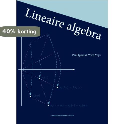 Lineaire algebra 9789058678799 Paul Igodt, Boeken, Wetenschap, Gelezen, Verzenden