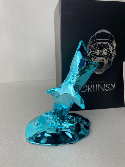 Richard Orlinski (1966) - Shark Aqua Blue, Antiek en Kunst, Kunst | Designobjecten