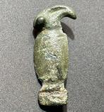 Début du Moyen Âge Bronze Broche mérovingienne en forme de, Antiek en Kunst