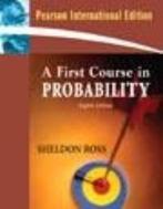 First Course in Probability, A:International Edition, Verzenden, Ross Sheldon
