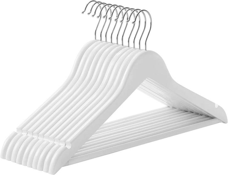 Kledinghangers - Luxe- Massief hout - Zwart., Kleding | Dames, Kledinghangers, Nieuw, Ophalen of Verzenden