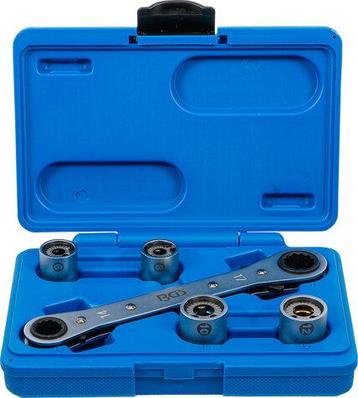 Bgs Technic Tapeind uitdraaierset 6 - 12 mm 5-delig, Verzenden