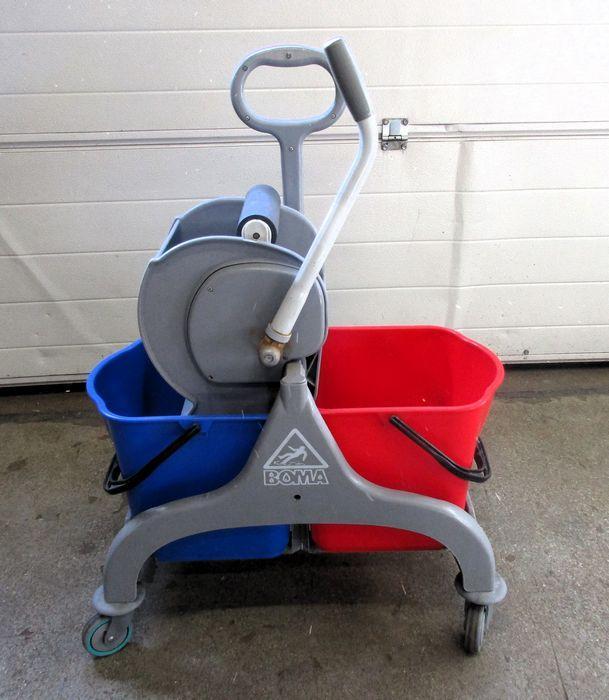 Mopwagen Boma 2 x 15liter, zonder mop, Articles professionnels, Aménagement de Bureau & Magasin | Commerce & Inventaire