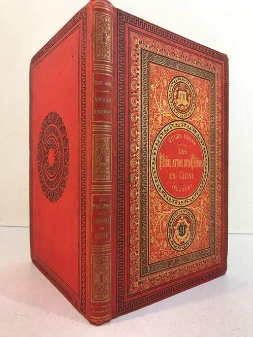 Jules Verne / Benett - Les Tribulations dun chinois en, Antiek en Kunst, Antiek | Boeken en Manuscripten
