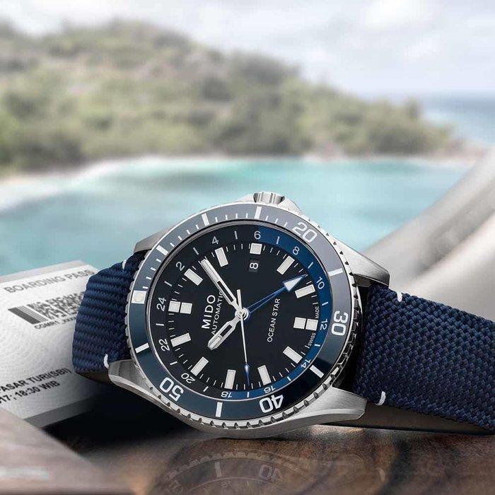 Mido - Ocean Star GMT Automatico - M026.629.17.051.00 -, Handtassen en Accessoires, Horloges | Heren