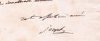 [Napoléon] Joseph Bonaparte - Roi de Naples - Lettre, Verzamelen, Nieuw