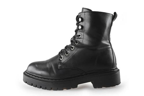 Sub55 Veterboots in maat 39 Zwart | 5% extra korting, Kleding | Dames, Schoenen, Zwart, Zo goed als nieuw, Overige typen, Verzenden