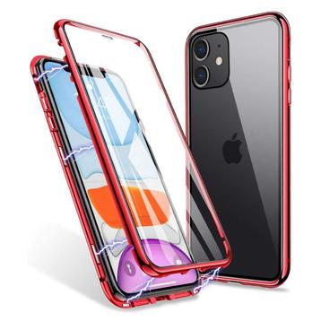 iPhone 12 Pro Max Magnetisch 360° Hoesje met Tempered Glass, Telecommunicatie, Mobiele telefoons | Hoesjes en Screenprotectors | Apple iPhone