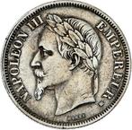 France. Napoléon III. 2 Francs 1866-BB, Strasbourg (Sans