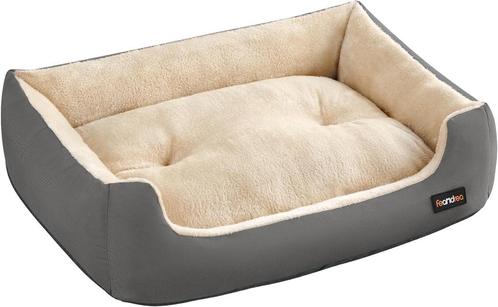 Hondenbed omkeerbaar kussen donkergrijs, Dieren en Toebehoren, Hondenmanden, Nieuw, Stof, Ophalen of Verzenden