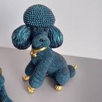 sculptuur, Chat et chien - 16 cm - Hars