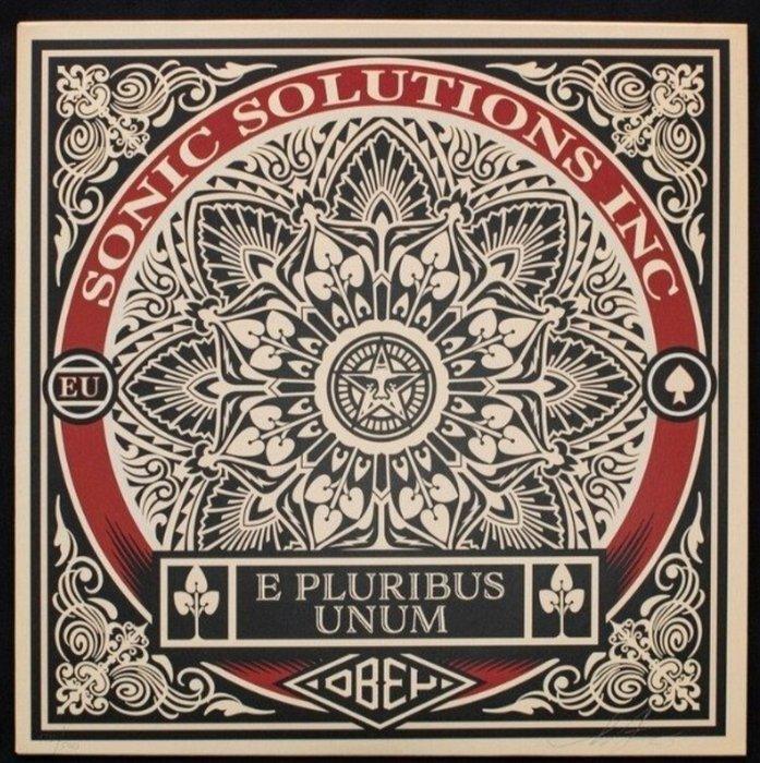 Shepard Fairey (OBEY) (1970) - E Plurubus Unum, Antiek en Kunst, Kunst | Designobjecten