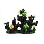 Rotsformatie met planten OS-101 - aquarium decoratie, Dieren en Toebehoren, Ophalen of Verzenden, Nieuw, Sierelement