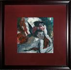 Hollandse School (XX) - De voorstelling toont man en vrouw