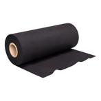 FORTEX RollMolton 60m (b) x 60cm (h) zwart 160 g/m2, Nieuw, Verzenden