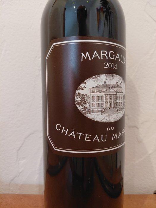 2014 Margaux du Chateau Margaux, 3rd wine of Ch. Margaux -, Verzamelen, Wijnen
