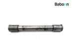 Voorwiel As Kawasaki ZXR 750 1991-1992 (ZXR750 ZX750J), Motoren, Onderdelen | Kawasaki, Verzenden, Gebruikt