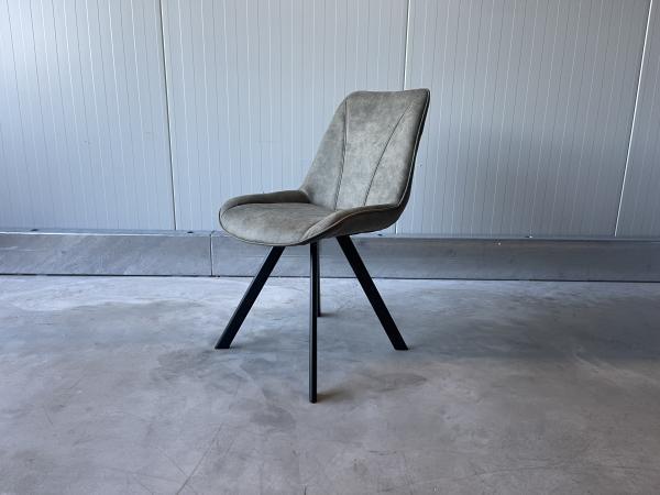 Veiling - Eetkamerstoel Basko (set van 4) Stof- Groen, Huis en Inrichting, Stoelen