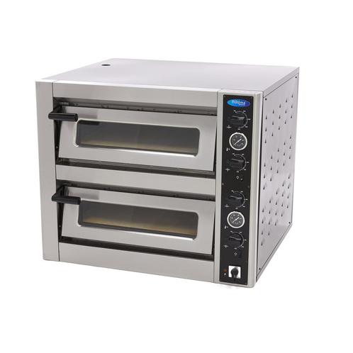 Pizza Oven - 8 Pizzas Ø 30 cm - 2 Kamers, Zakelijke goederen, Horeca | Keukenapparatuur, Nieuw in verpakking, Verzenden