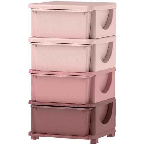 Commode Voor Kinderkamer, 4 Niveaus Speelgoedorganizer, Opbe, Kinderen en Baby's, Kinderkamer | Overige Meubels, Verzenden