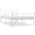 Bedframe Metaal Wit 120x200 | Retour Deal 55% Korting!, Verzenden, Wit, Nieuw, Twijfelaar