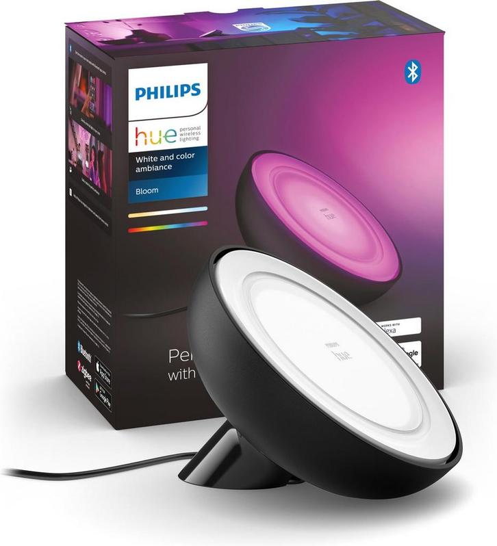 Philips Hue Bloom Tafellamp - White and Color Ambiance - Zwa, Verzamelen, Overige Verzamelen, Verzenden