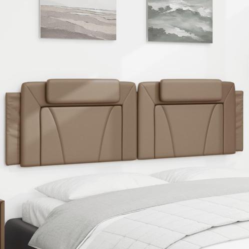 vidaXL Hoofdbordkussen 180 cm kunstleer cappuccinokleurig, Huis en Inrichting, Slaapkamer | Bedden, Nieuw, Verzenden