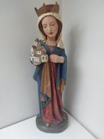 Sculpture, Hl. Barbara - Handarbeit - 60 cm - Bois - 1960