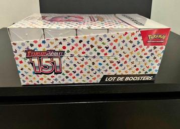 Pokémon Box - Lot de 10 bundles de 6 boosters - Écarlate et beschikbaar voor biedingen