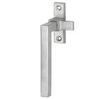 Raamboom Met sluitplaat links Kare mat nikkel ongelakt, Doe-het-zelf en Bouw, Nieuw, Overige materialen, Klink of Kruk