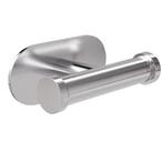 Dubbele haak zelfklevend 100x65x45 mm rvs, Nieuw