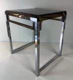 Tafel - Metaal, Plexyglas - Bijzettafel in de stijl van Marc