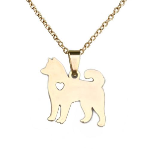 Fako Bijoux® - Ketting Met Hanger - Stainless Steel - RVS -, Handtassen en Accessoires, Kettingen, Verzenden