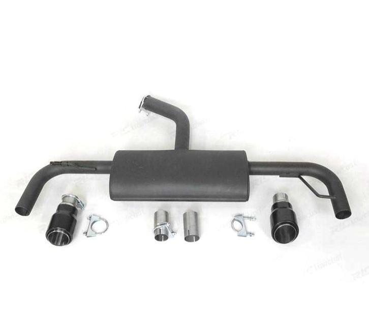 Ligne Déchappement Vw Golf Mk6 Look Gti Noir, Auto-onderdelen, Uitlaatsystemen, Verzenden